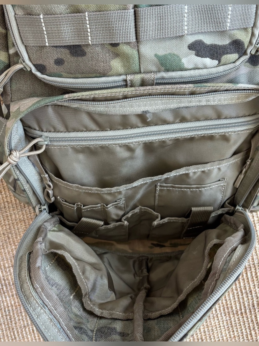 5.11 Tactical Multicam Camo Backpack Military Rucksack Bag 24L RUSH® 12 2.0 - Picture 9 of 16
